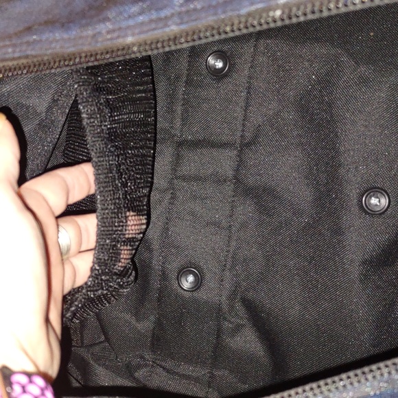 Smateria Weekender Navy Blue over night bag NWOT - Picture 11 of 14